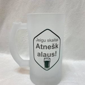 Bokalas ”Jei skaitai atnešk alaus”