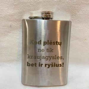 Fleškutė “Kad plėstų ne tik kraujagysles”
