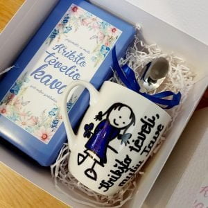 Dovanų rinkinukas “Krikšto tėvelio rytas”