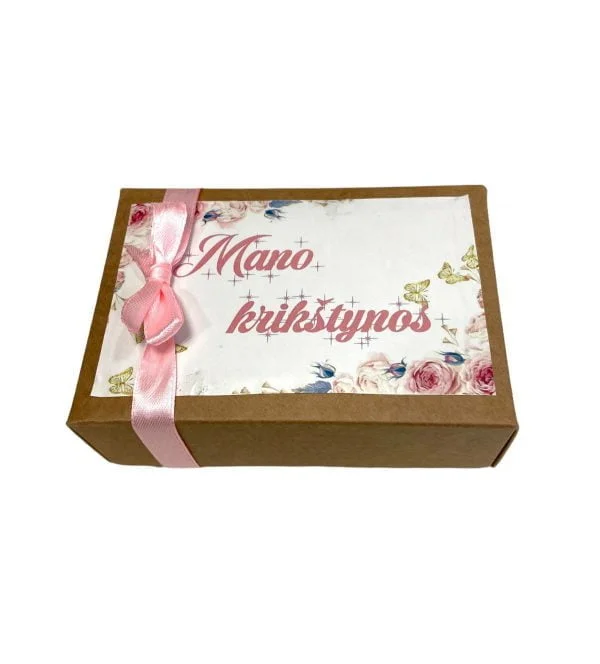 Dėžutė su kortelėmis krikštynoms”Spėjimai”