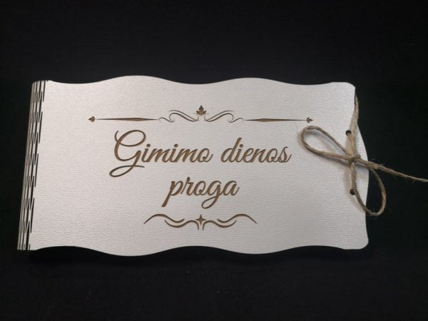 Medinis vokelis pinigams “Gimimo dienos proga”
