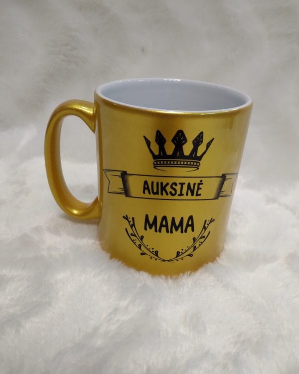 Puodelis “Auksinė mama”