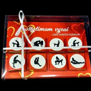 Šokoladukai “Mylimam vyrui”