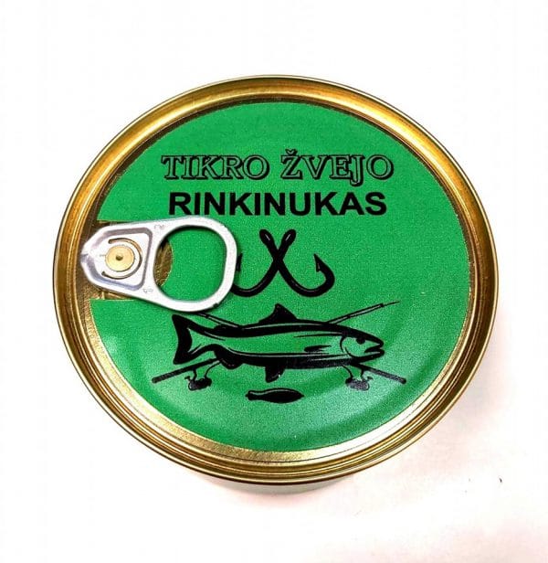 Konservuota dovana ”Tikro žvejo rinkinukas”