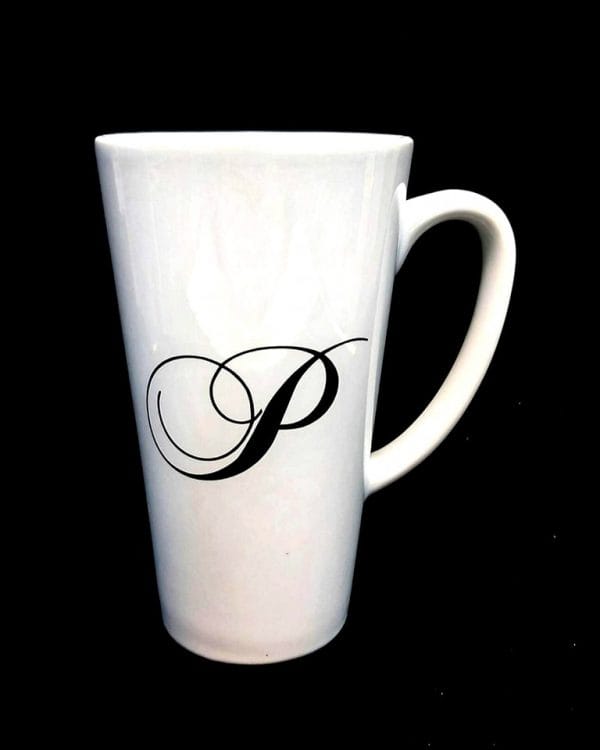 Latte puodelis didelis su raide