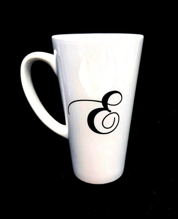 Latte puodelis didelis su raide