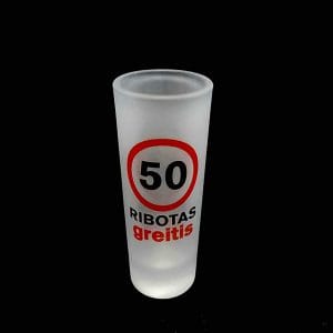 Stikliukas “50 ribotas greitis”