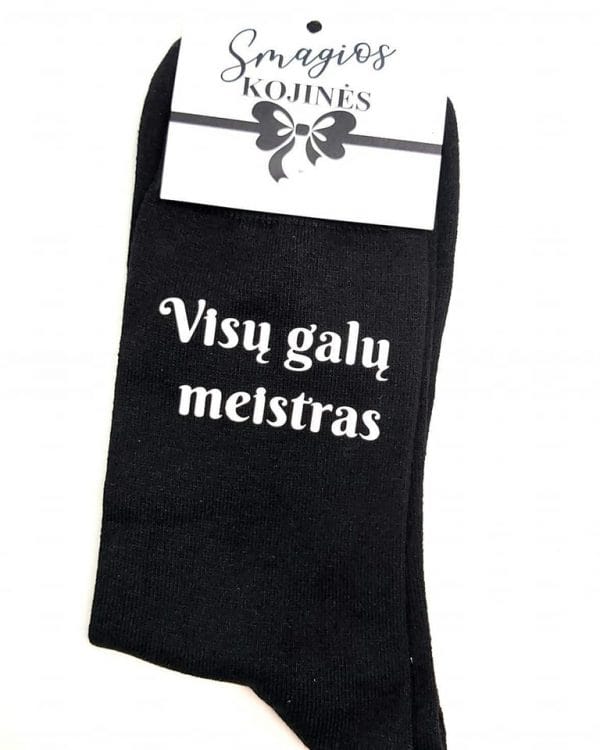 Kojinės  ”Visų galų meistras”