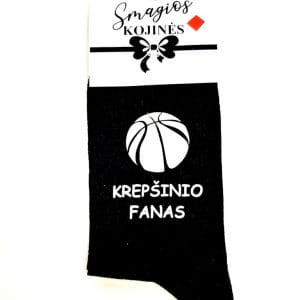 Kojinės  ”Krepšinio fanas”