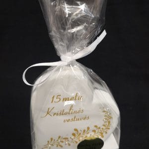 Žvakė “15 metų krištolinės vestuvės”