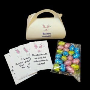 Margučių ieškojimo kortelės