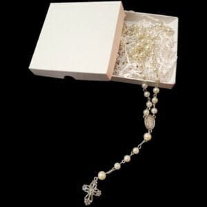 Rožančius “Balti perliukai”