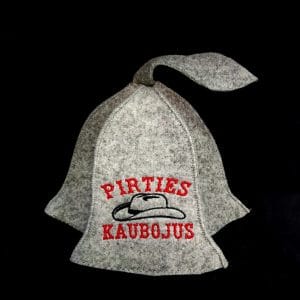 Pirties kepurė “Pirties kaubojus”
