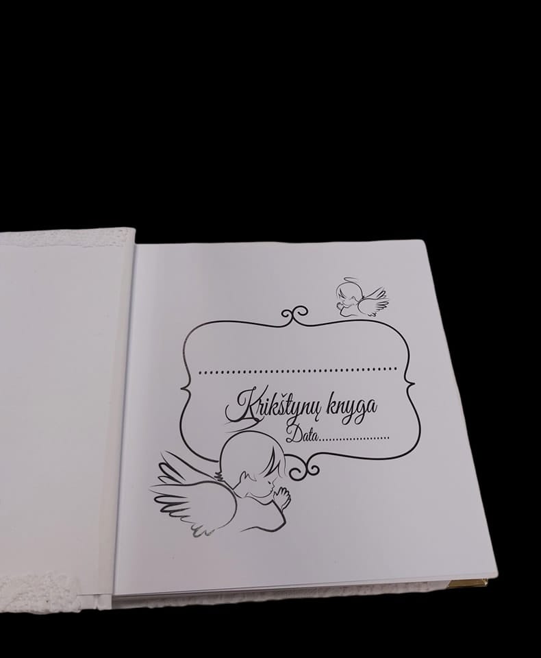 Palinkėjimų knyga “Mano krikštynos”