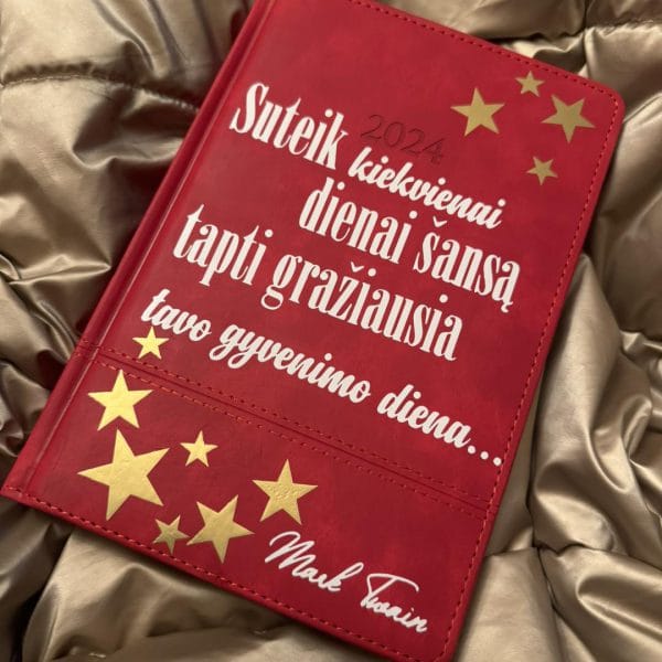 Darbo knyga “Suteik kiekvienai dienai šansą 2024”