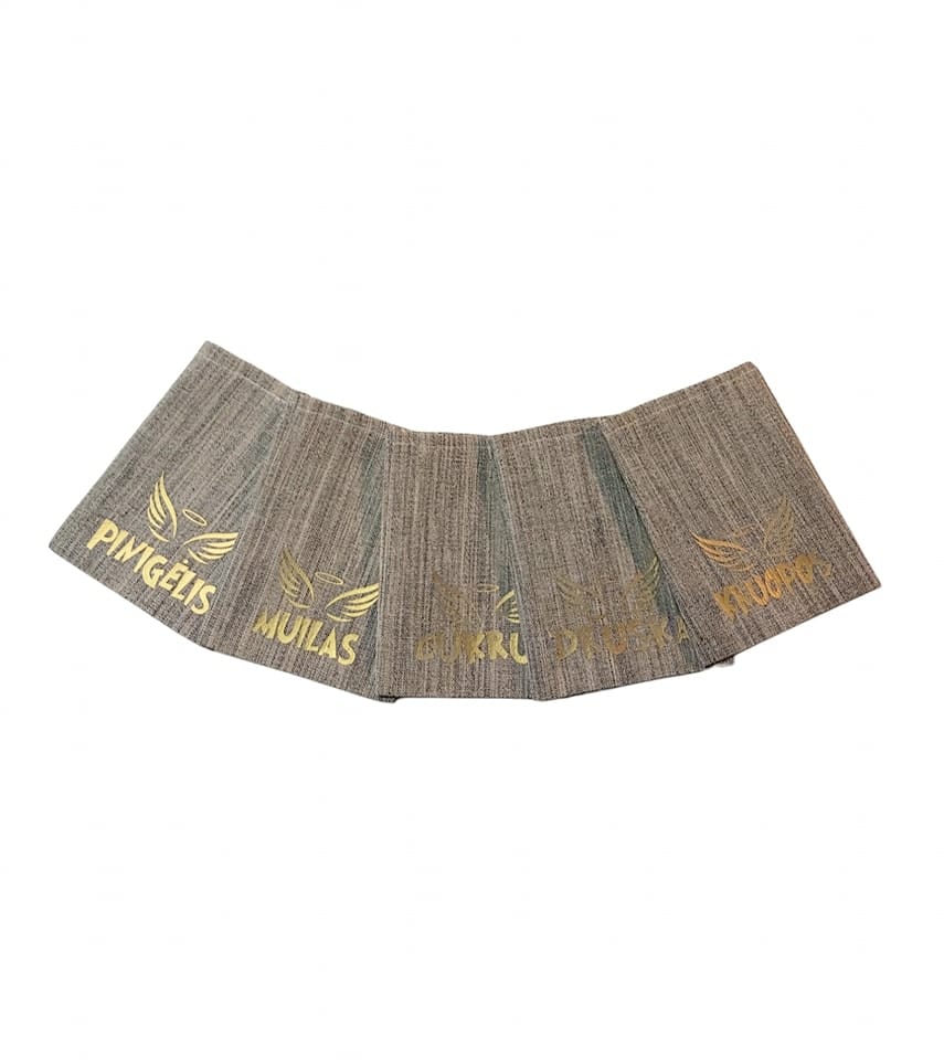 Krikšto palinkėjimo maišeliai “Auksiniai sparnai”