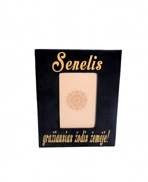 Rėmelis ”Senelis gražiausias žodis žemėje”