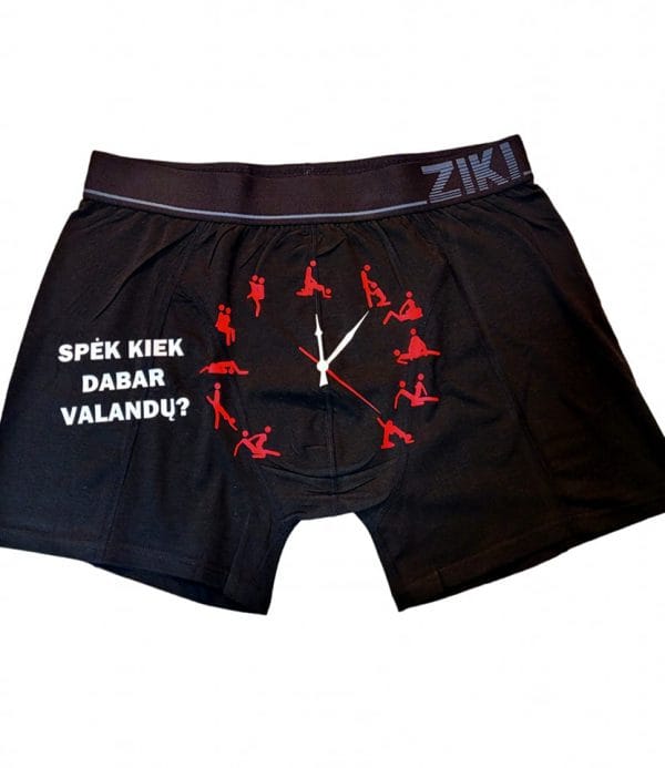 Apatiniai “Spėk kiek dabar valandų”