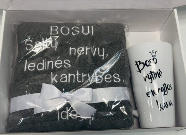 Rinkinukas “Bosui šaltų nervų”