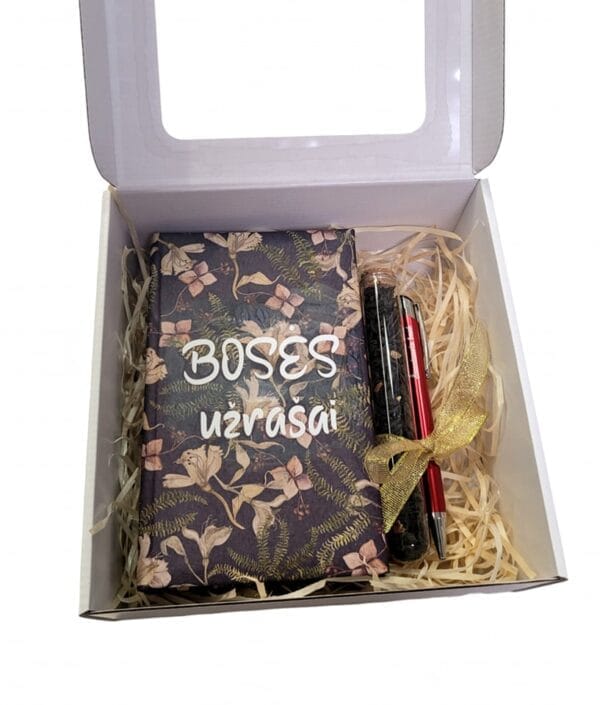 Rinkinukas “Bosės užrašai”