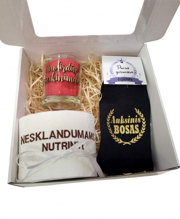 Rinkinukas “Nesklandumams nutrinti”