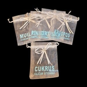 Krikšto palinkėjimų maišeliai )