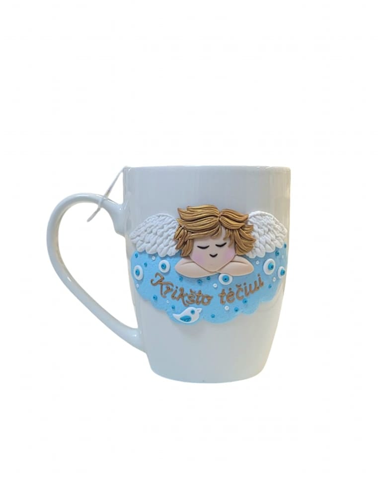 Modelinu dekoruoti šaukšteliai