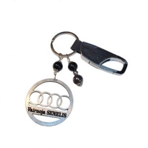 Raktų pakabukas „AUDI – vairuoja senelis” (Kopija)