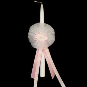 žvakės papuošimas