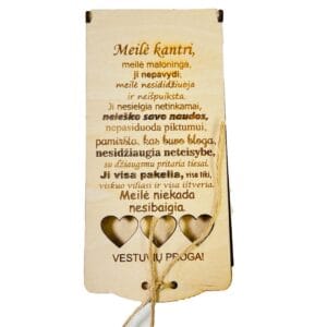Medinis pinigų vokelis