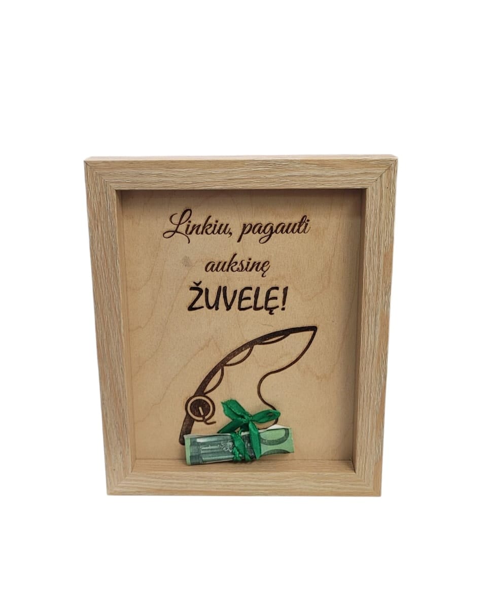 rėmelis pinigams dovanoti