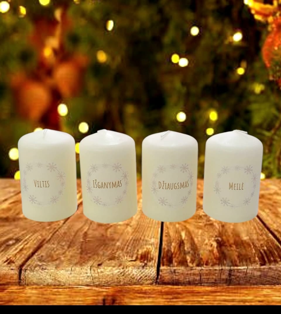 advento žvakės