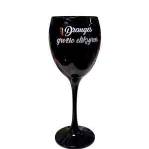 Stiklinė taurė „Draugės grožio eliksyras” (Kopija)