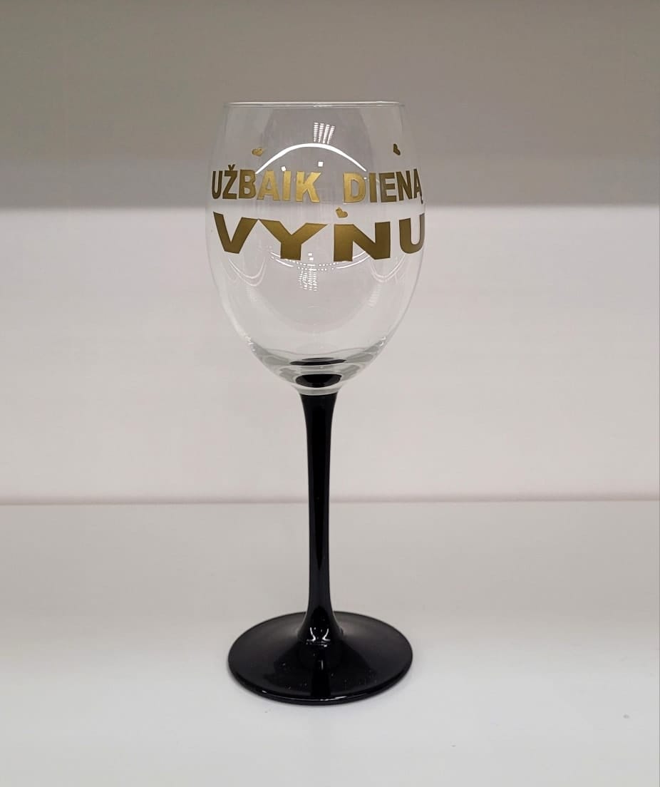 Stiklinė taurė „Draugės grožio eleksyras” (Kopija)