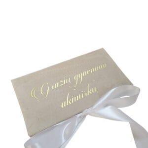 Barchatinis pinigų vokelis