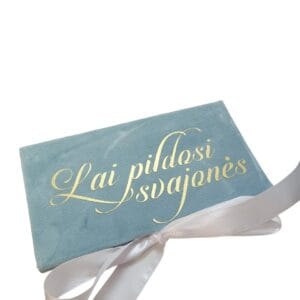 Barchatinis pinigų vokelis