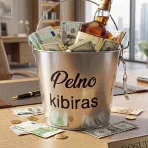 Puodelis „Jis nekelia balso. Jis pakelia standartus. Bosas” (Kopija)